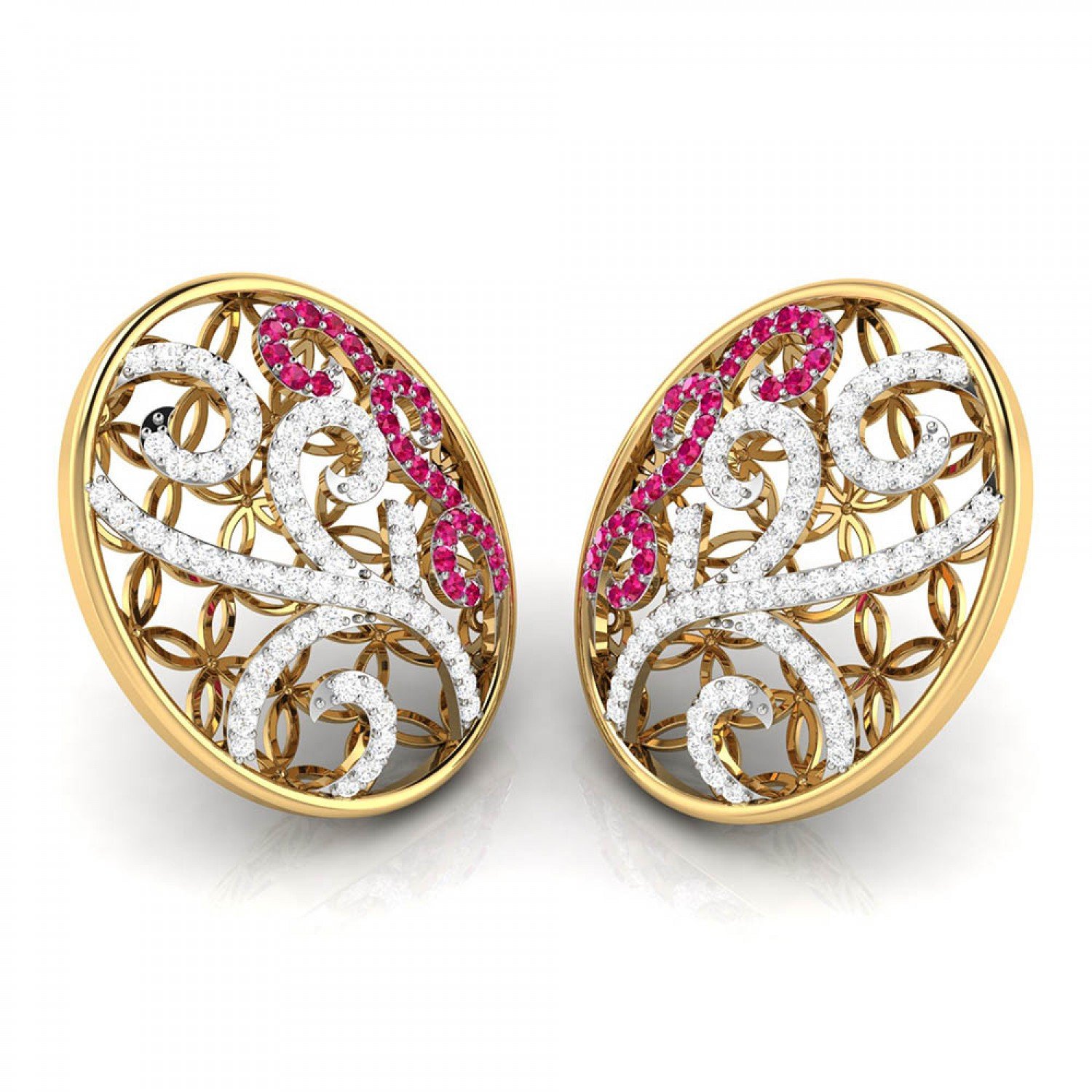 Vedha Alpinia Diamond Earrings