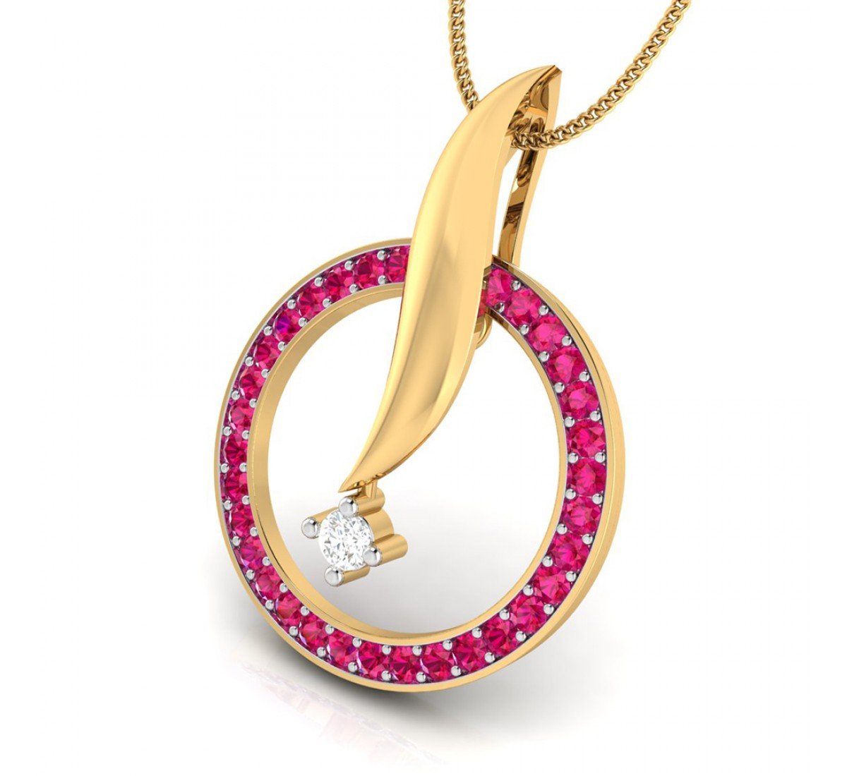 Andria Sparkle Diamond Pendant