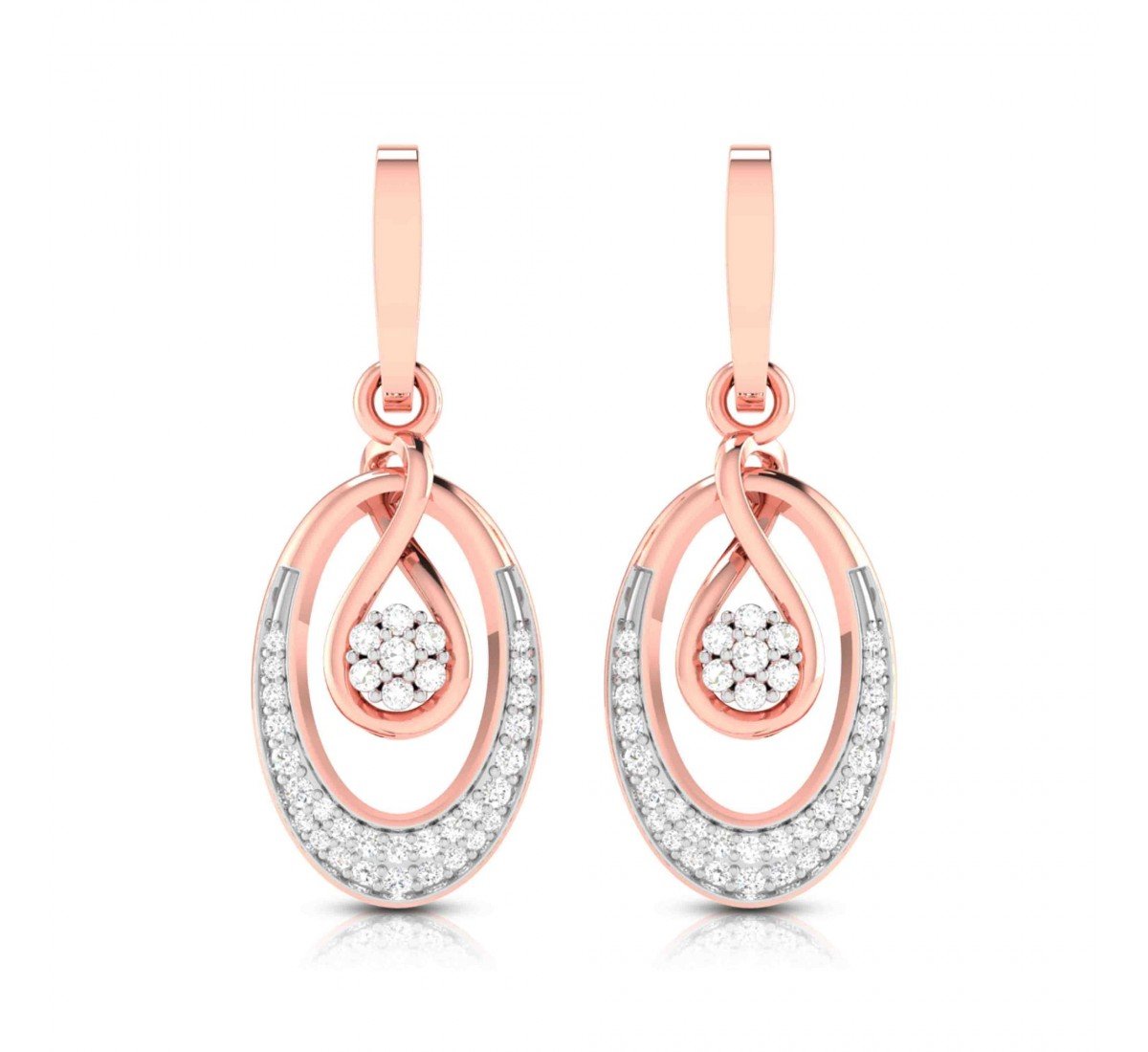 Pixel Sway Diamond Earrings