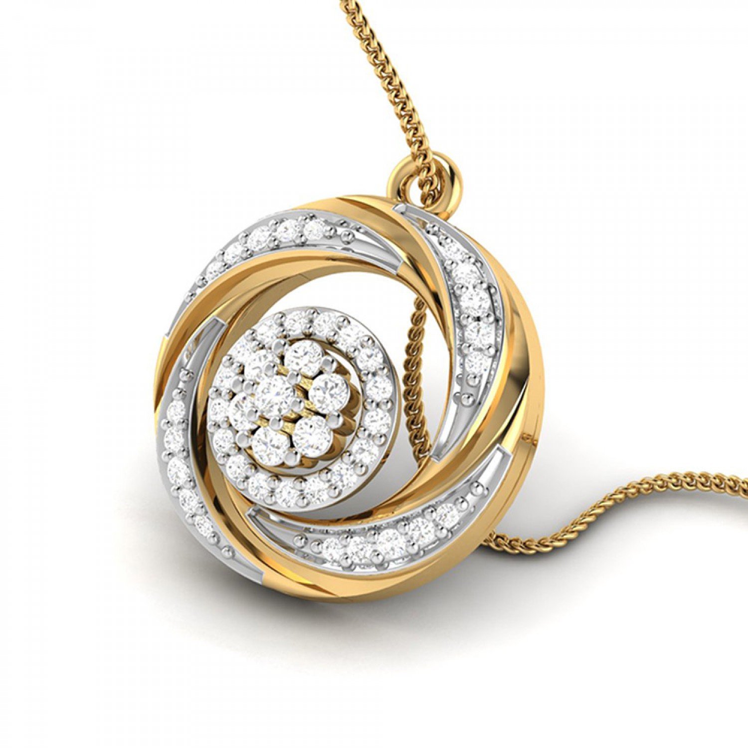 Trio Griva Diamond Pendant