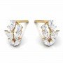 Glazing Aloft Diamond Earrings