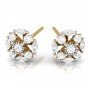 Noa Pixel Diamond Earrings