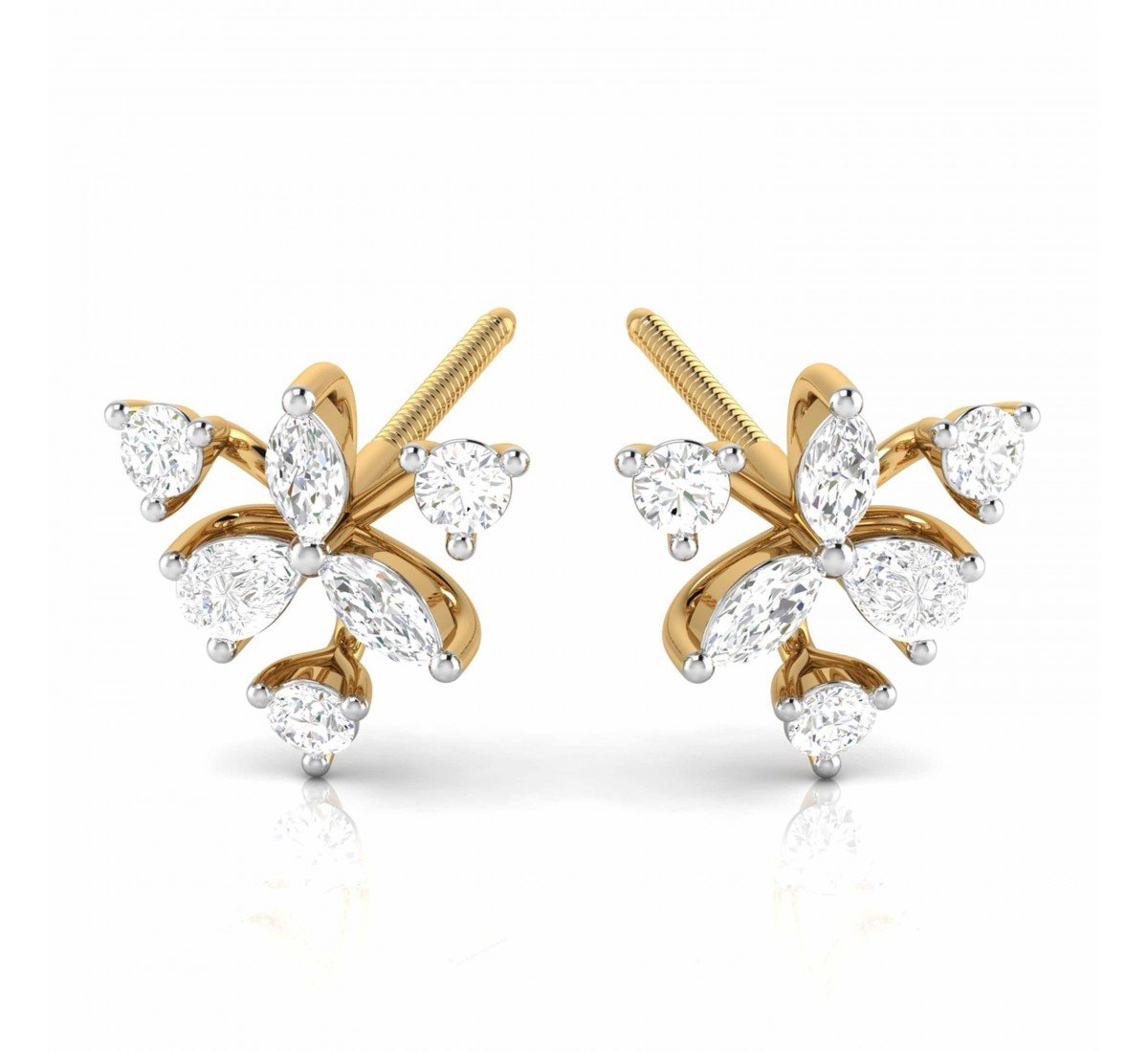 Lzalina Off Diamond Earrings