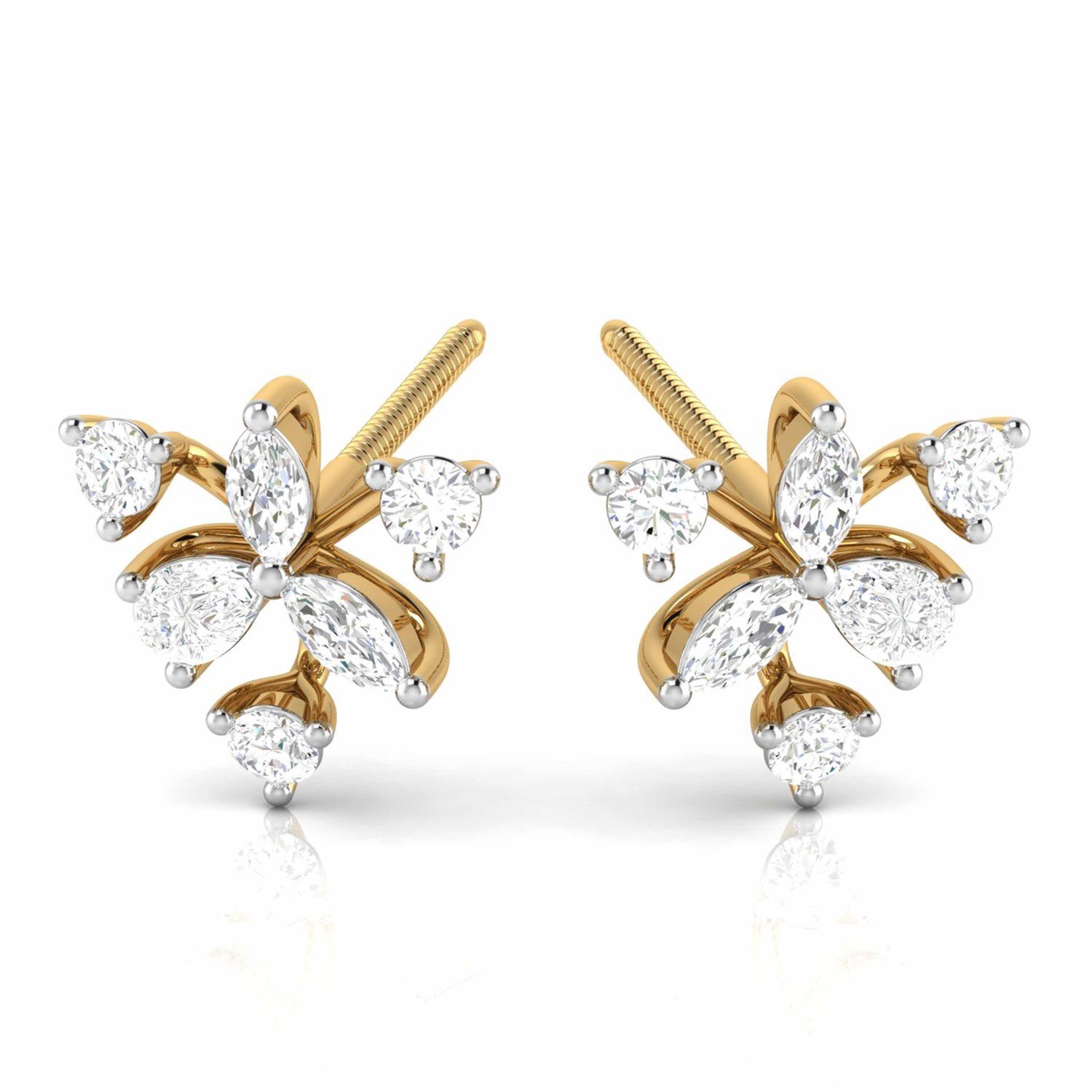 Lzalina Off Diamond Earrings