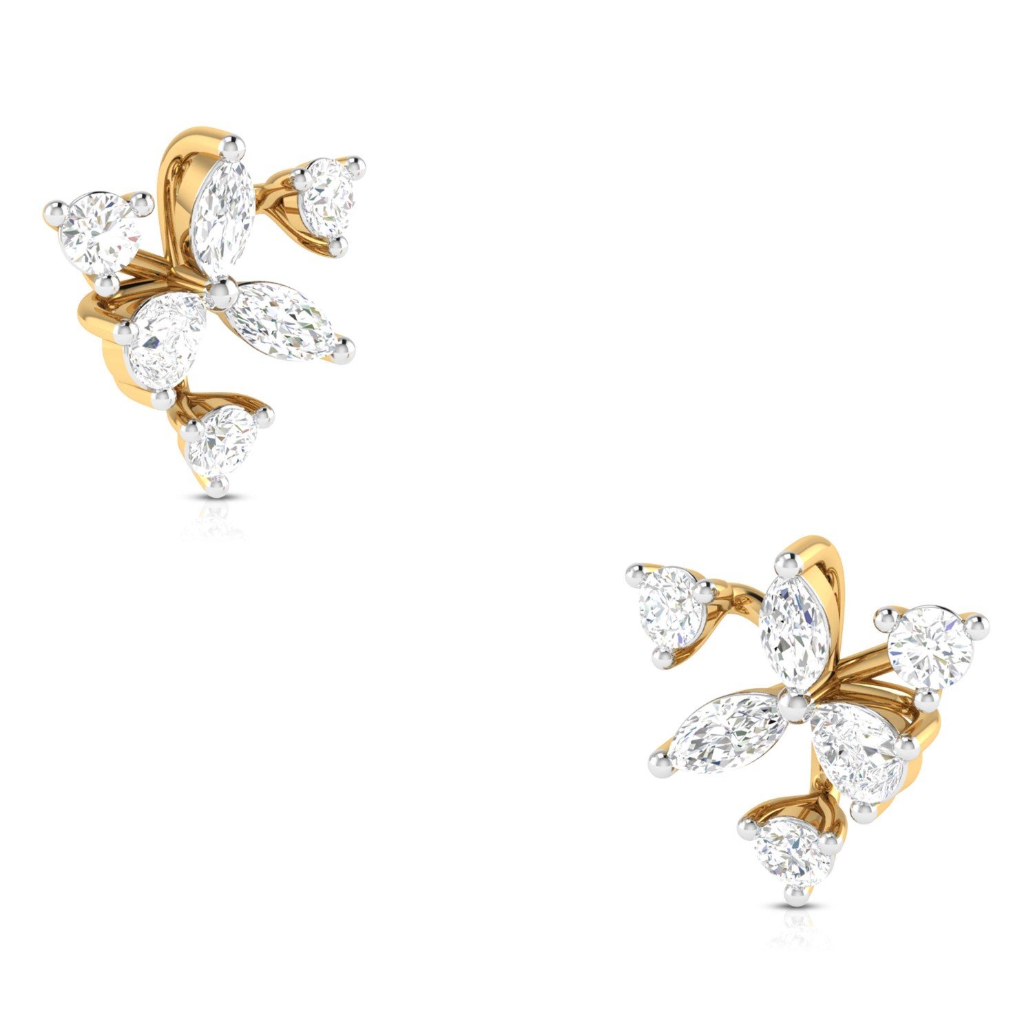 Lzalina Off Diamond Earrings