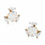 Fiery Diamond Earrings
