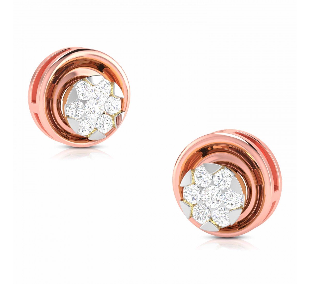 Falling Dame Diamond Earrings
