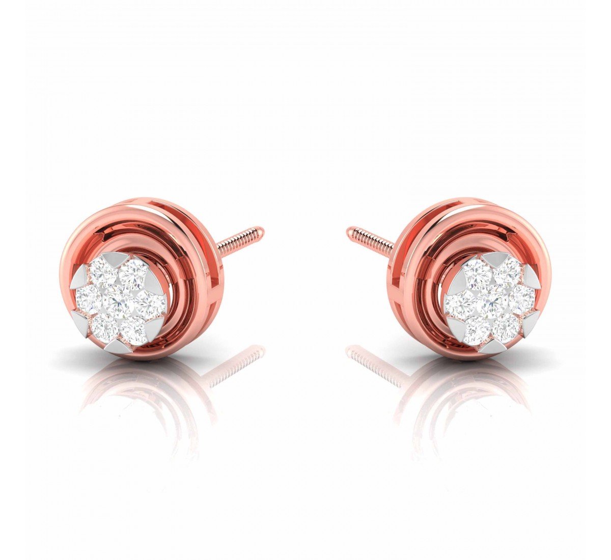 Falling Dame Diamond Earrings