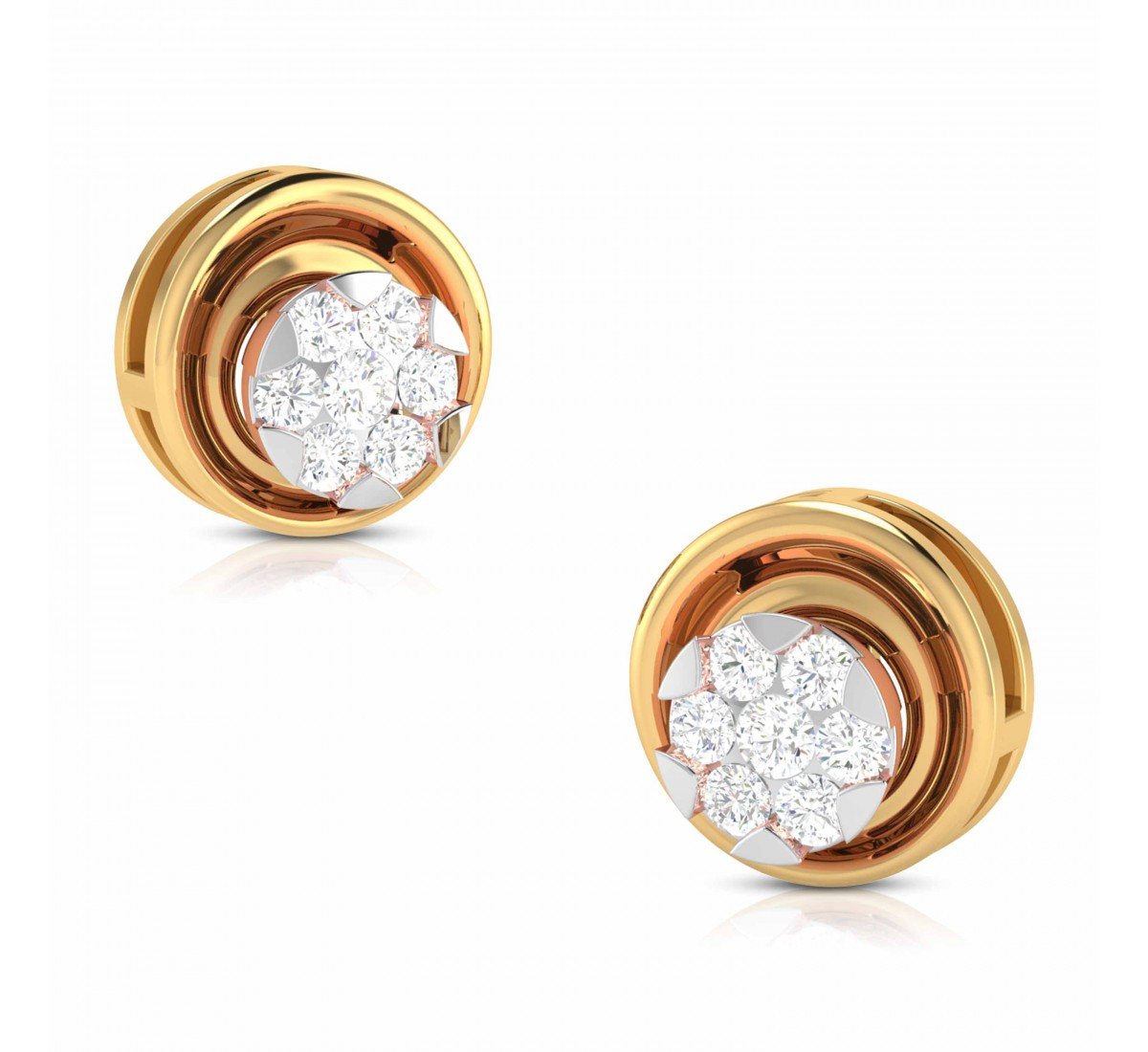 Falling Dame Diamond Earrings