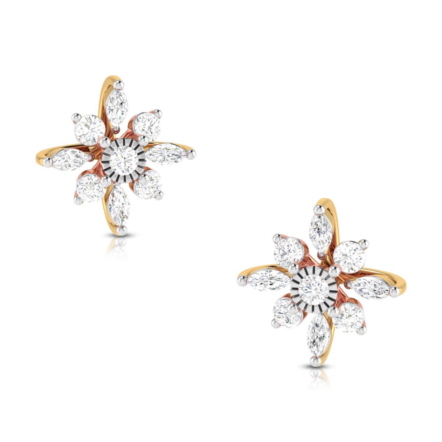 Glazing Diamond Stud