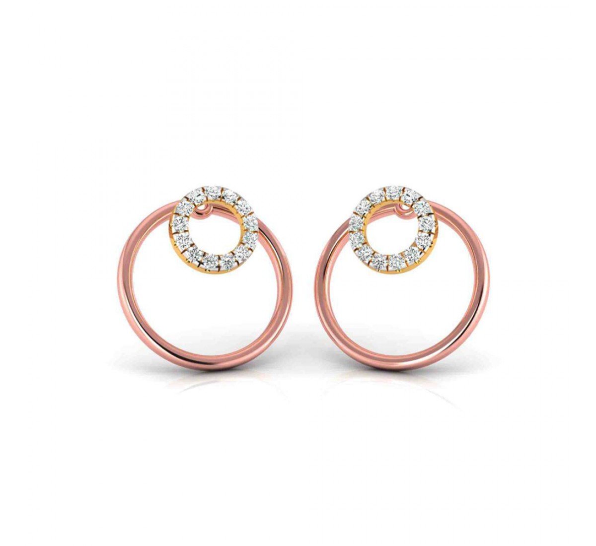 Emily Mesh Diamond Earrings