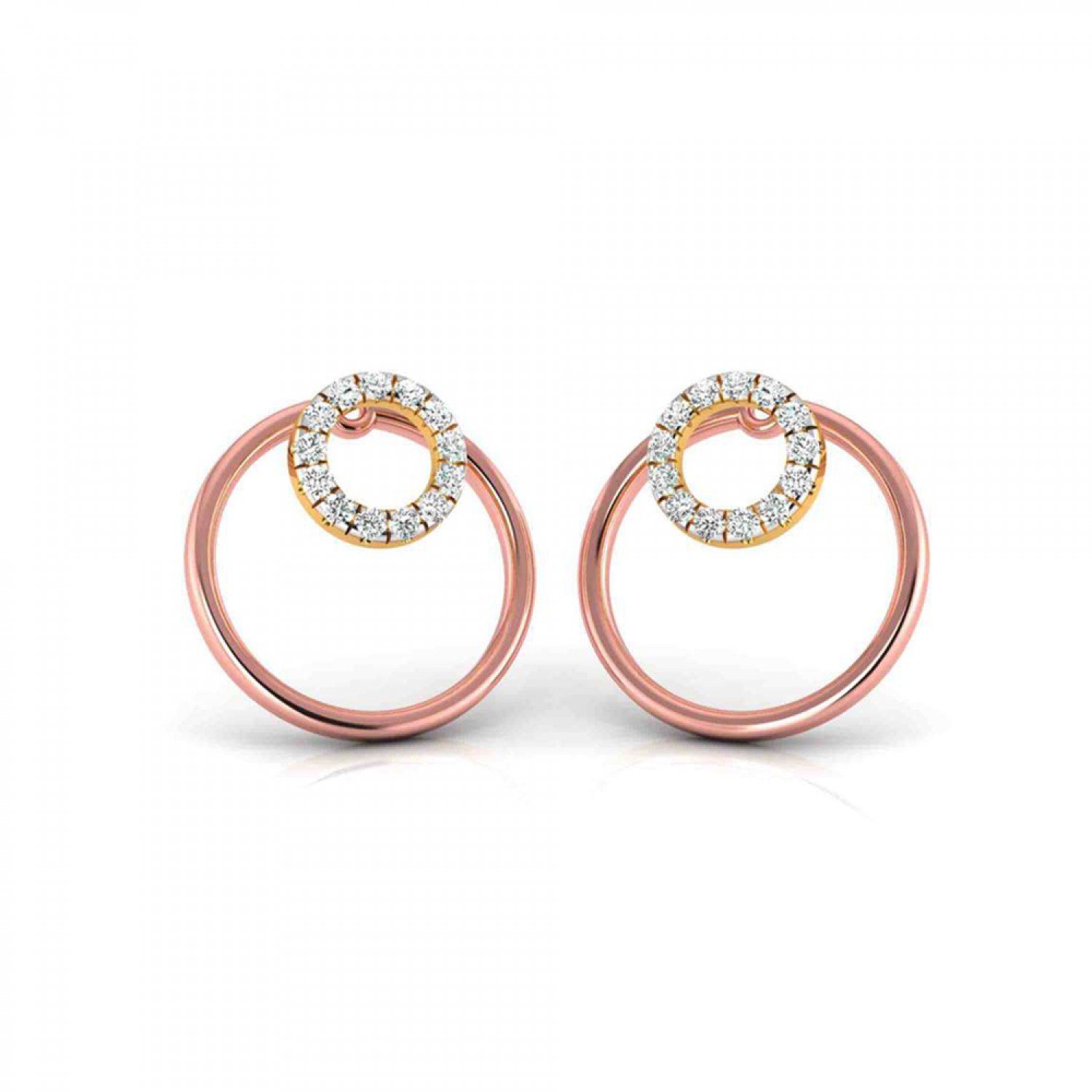 Emily Mesh Diamond Earrings