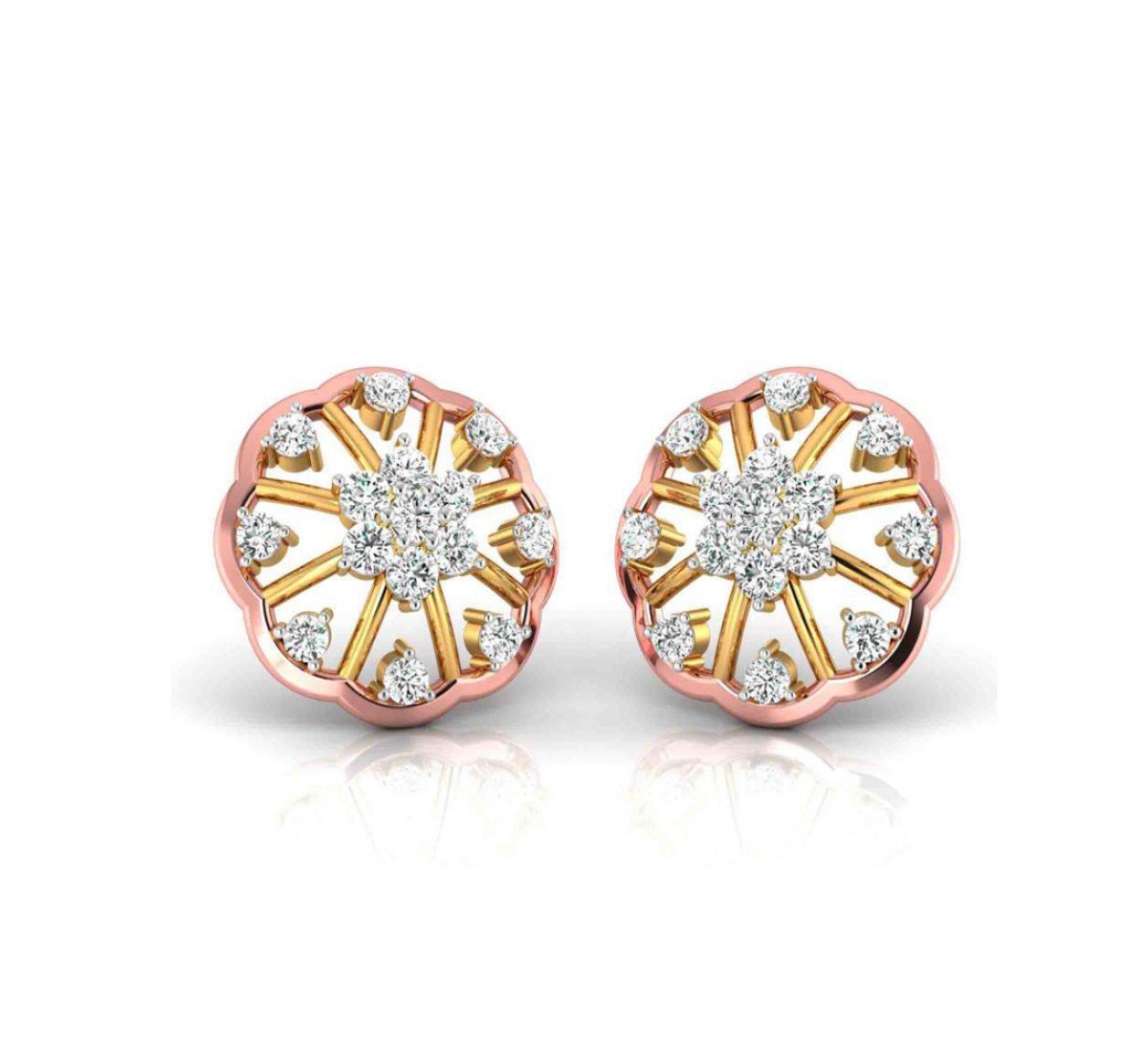 Aurora Archa Diamond Earrings