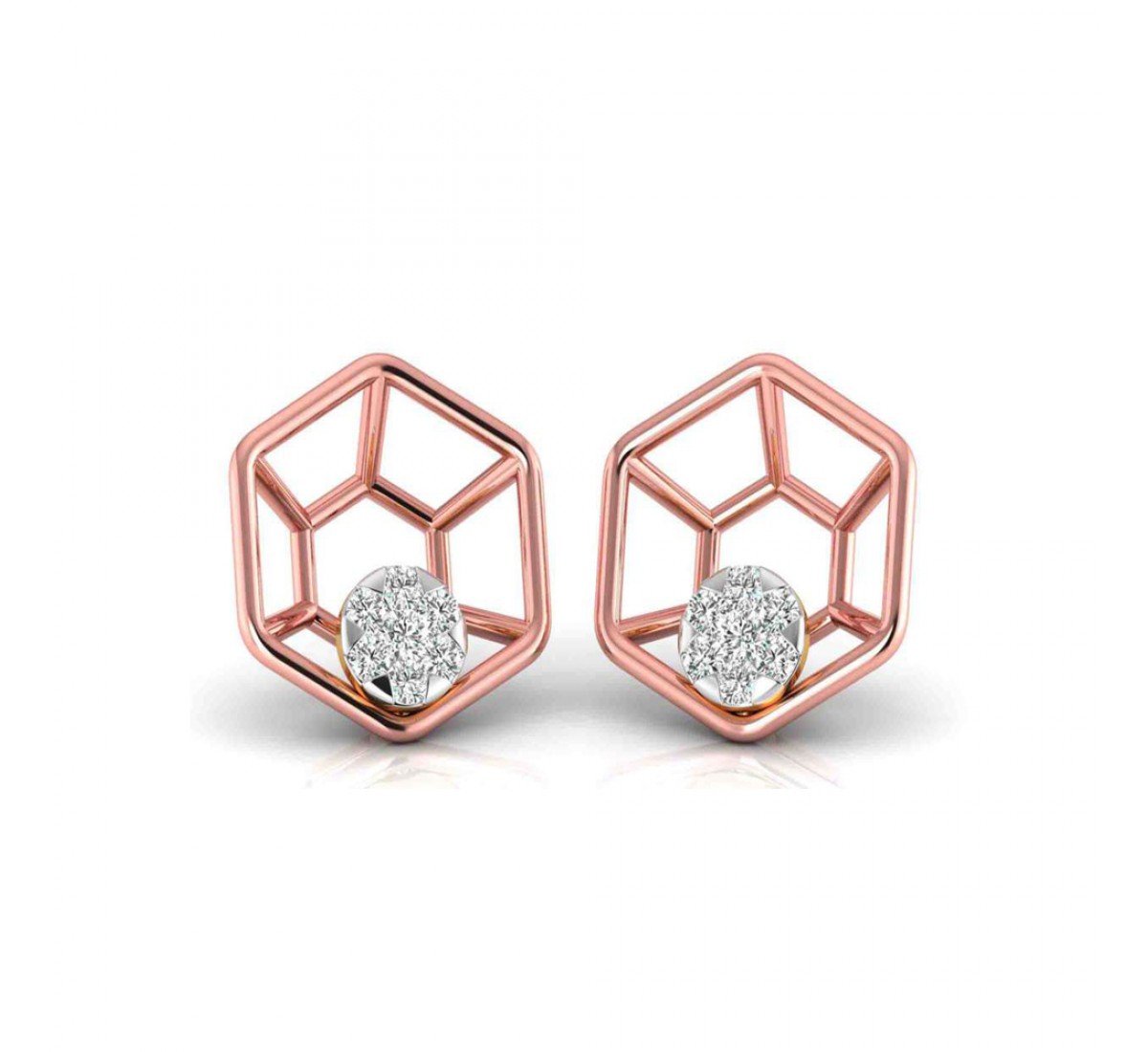 Pacheli Nuo Diamond Earrings