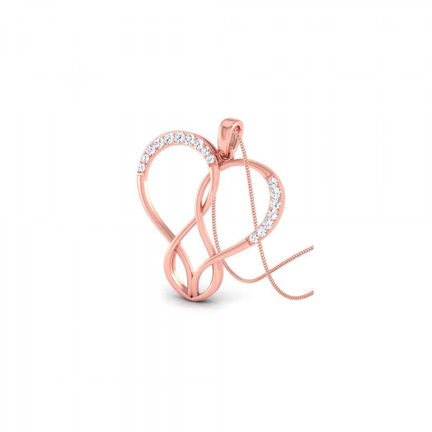 Cluster Kyra Diamond Pendant