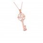 Petal Bloom Diamond Pendant