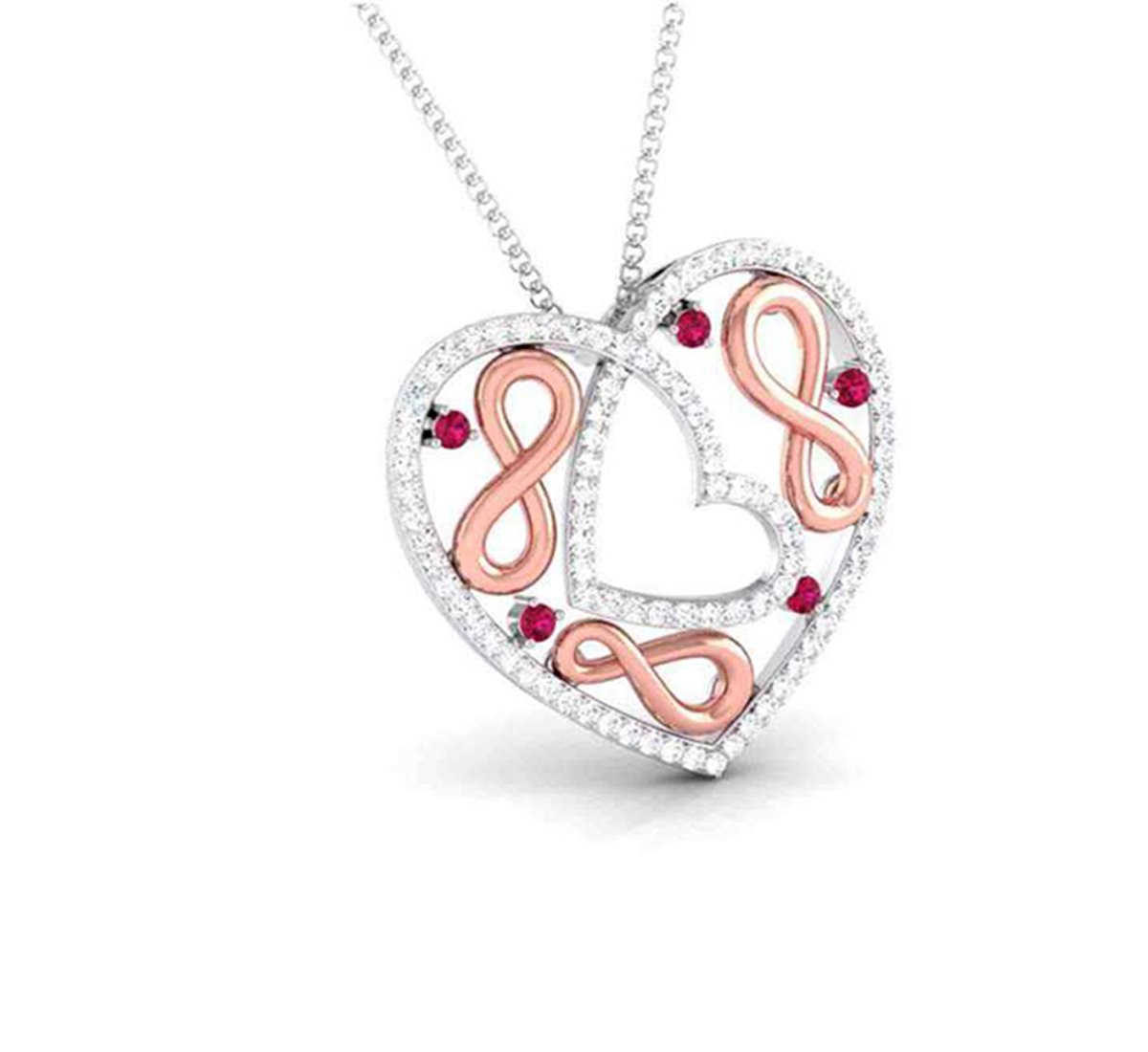 Detour Diamond Pendant