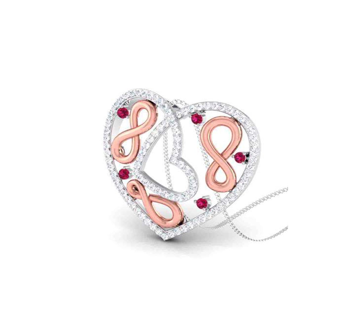 Detour Diamond Pendant