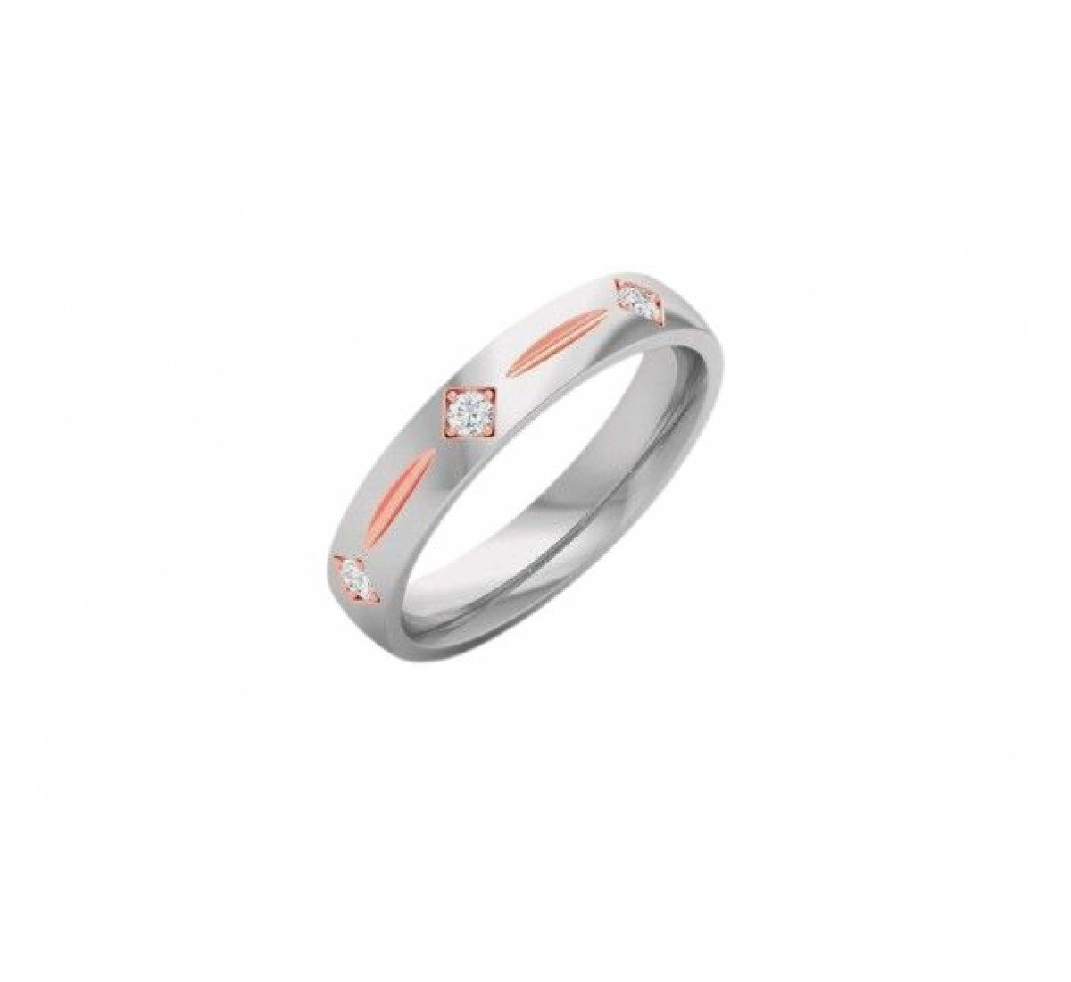 Petalled Diamond Band