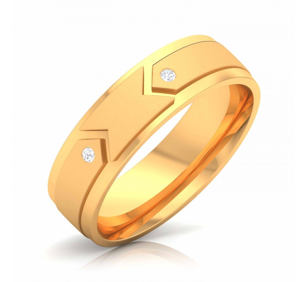 Wavy Valor Diamond Band