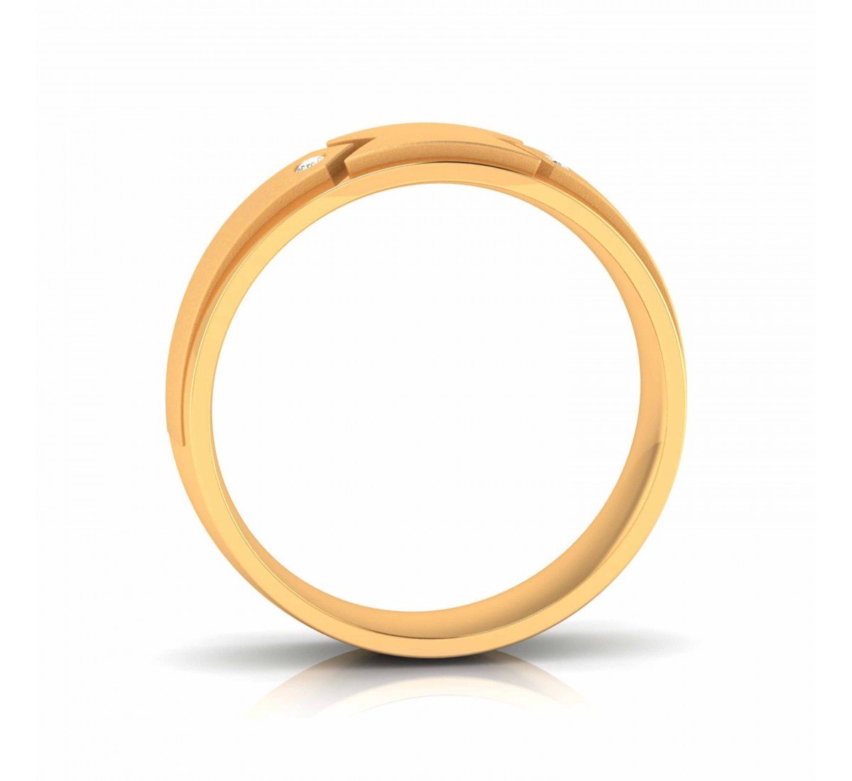 Wavy Valor Diamond Band