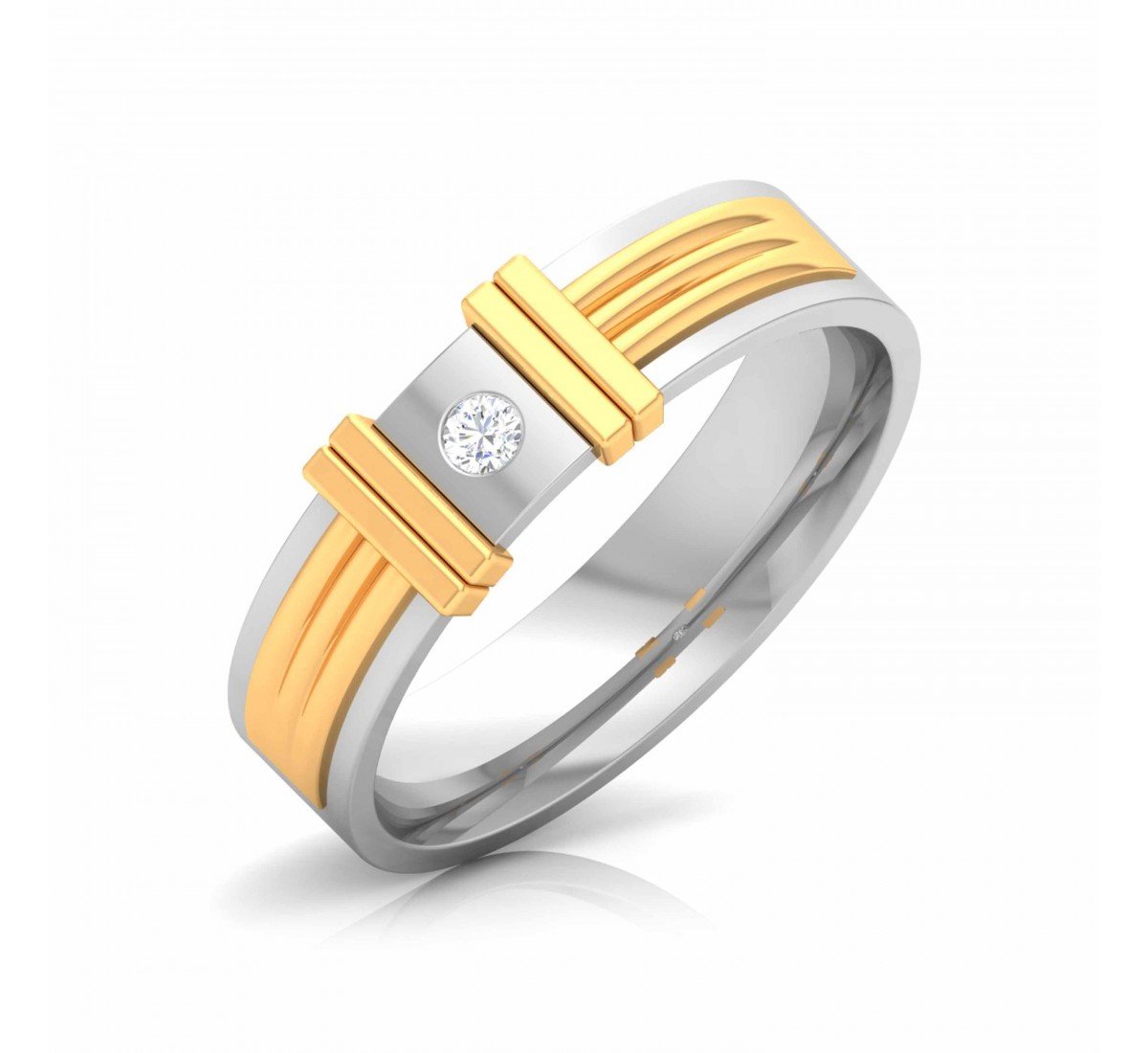 Val Paisley Wavy Diamond Band