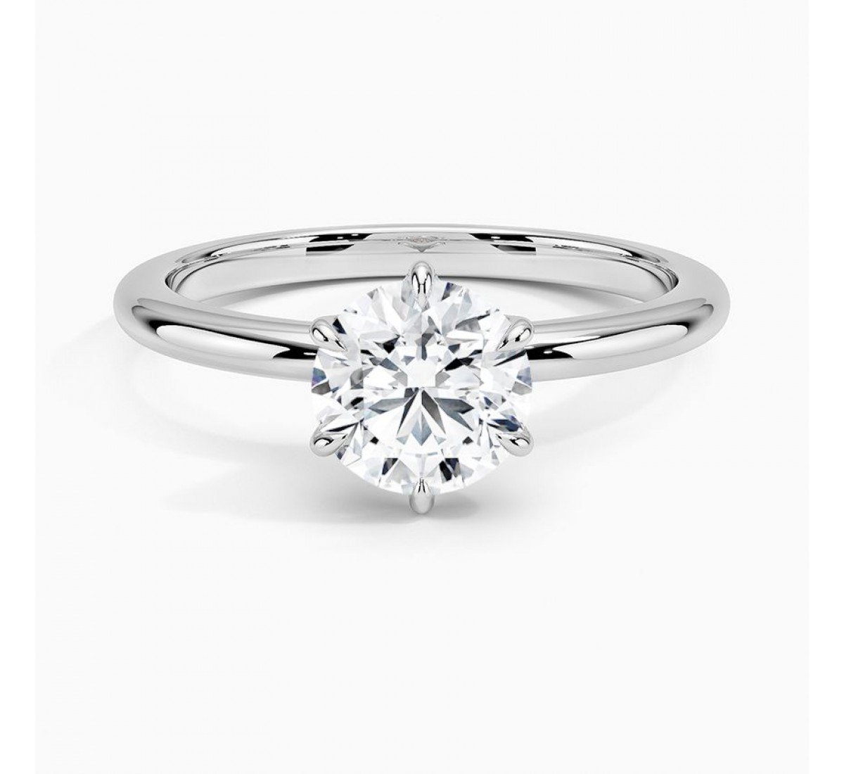 Sparkling Solitaire Lab Diamond Ring (1 carat)