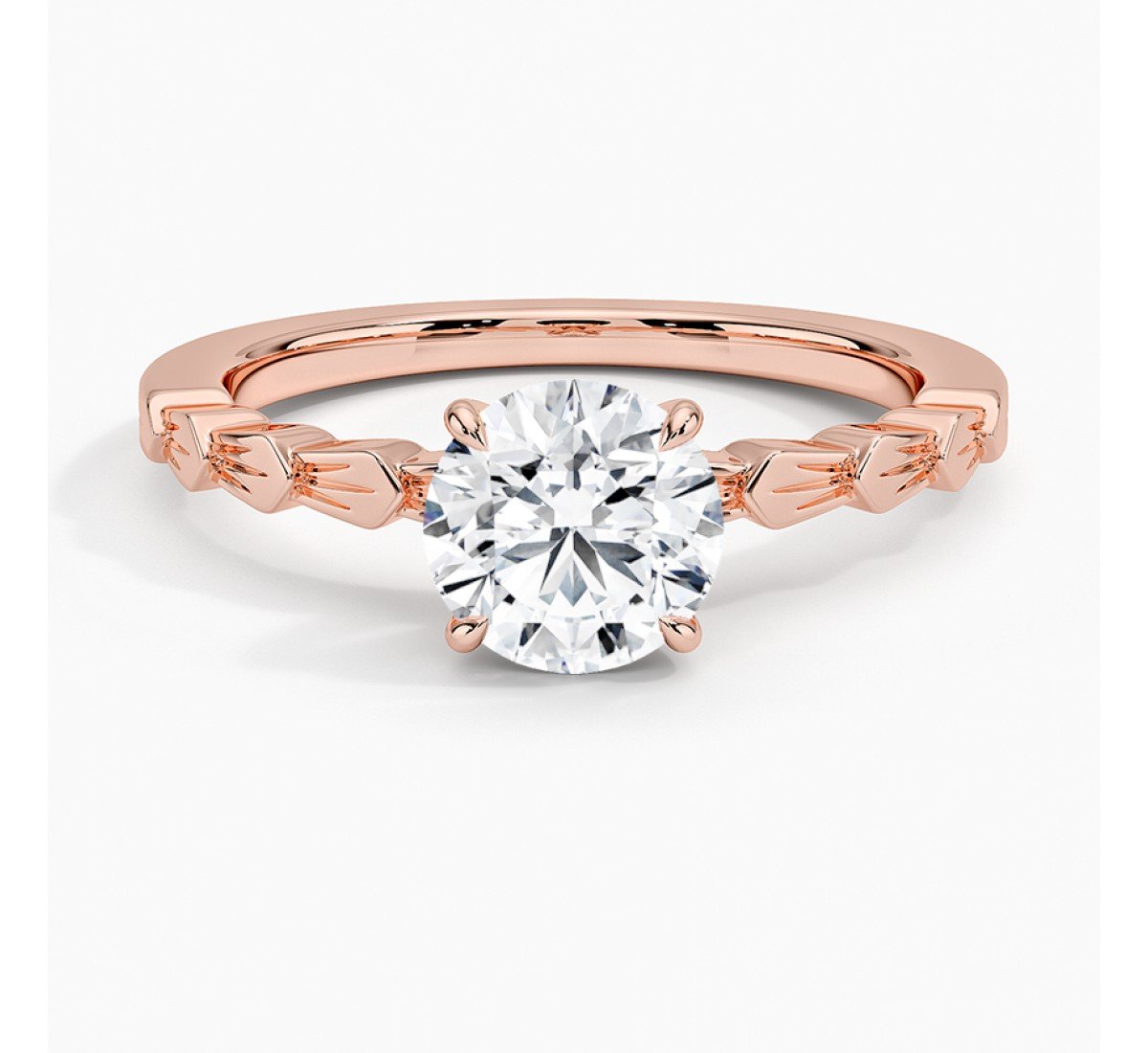 Radiant Reflection Lab Diamond Ring (1 carat)