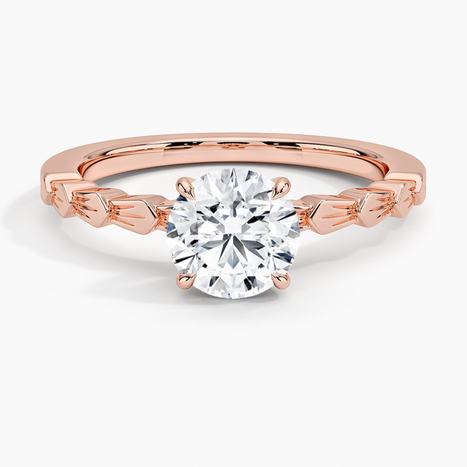 Radiant Reflection Lab Diamond Ring (1 carat)