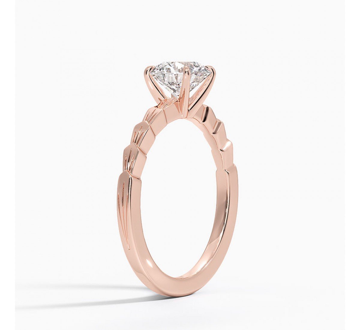 Radiant Reflection Lab Diamond Ring (1 carat)