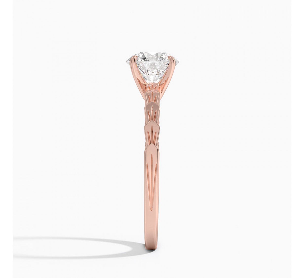 Radiant Reflection Lab Diamond Ring (1 carat)