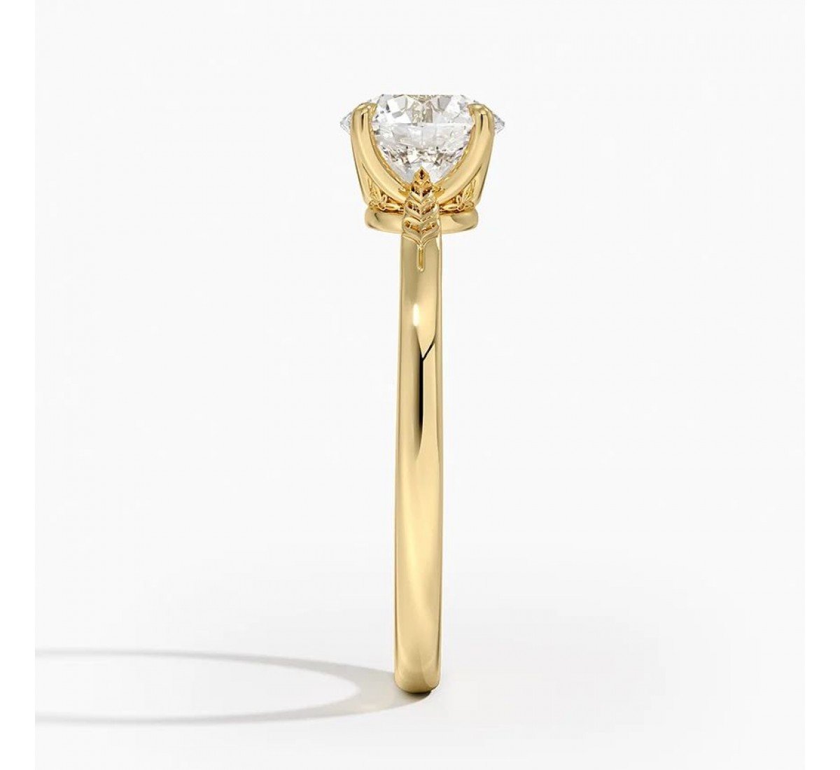 Whispering Willow Whimsy Lab Diamond Ring (1 carat)