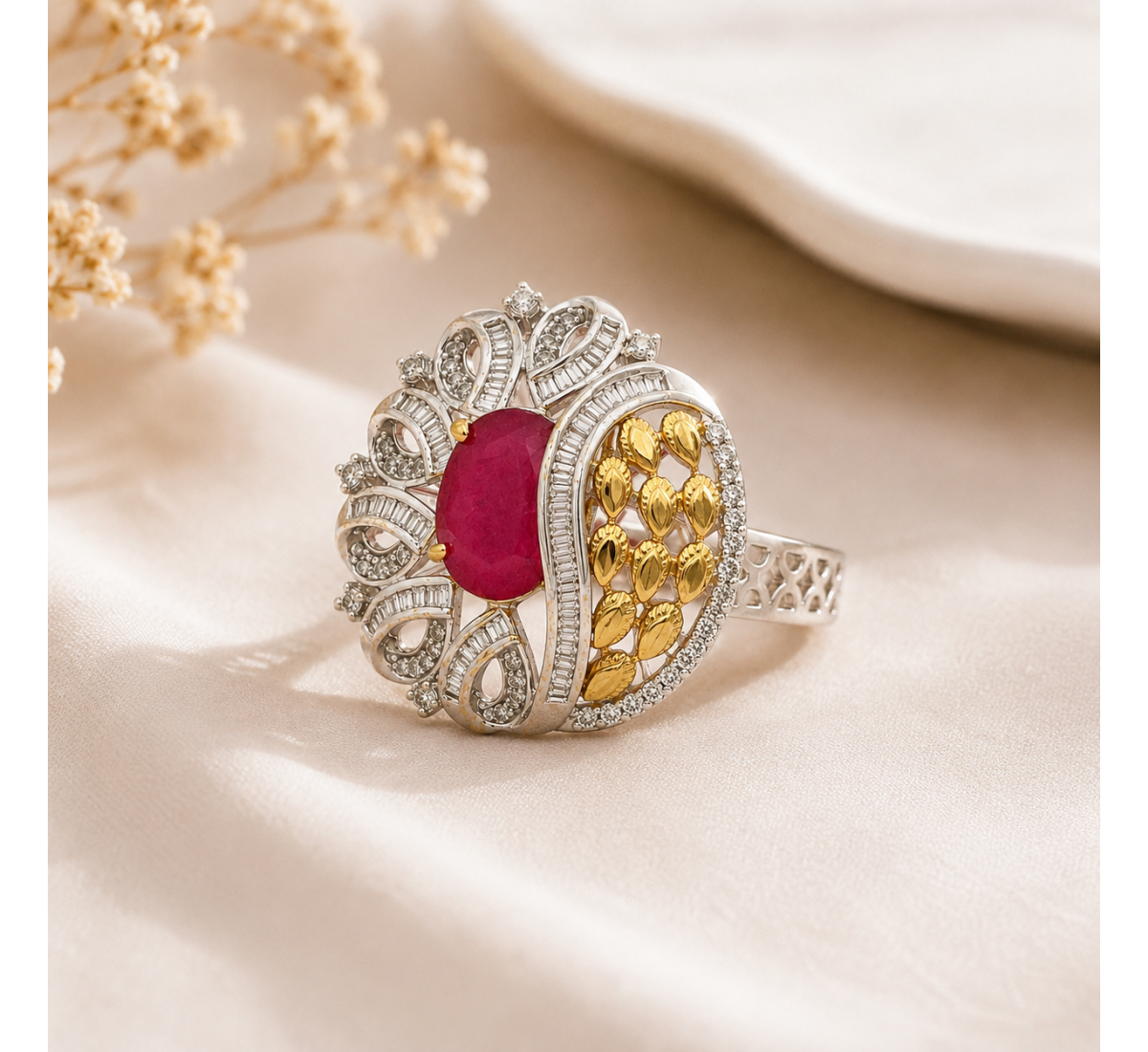 Arianna Barisha Diamond Ring