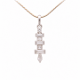 Annot Stud Diamond Pendant