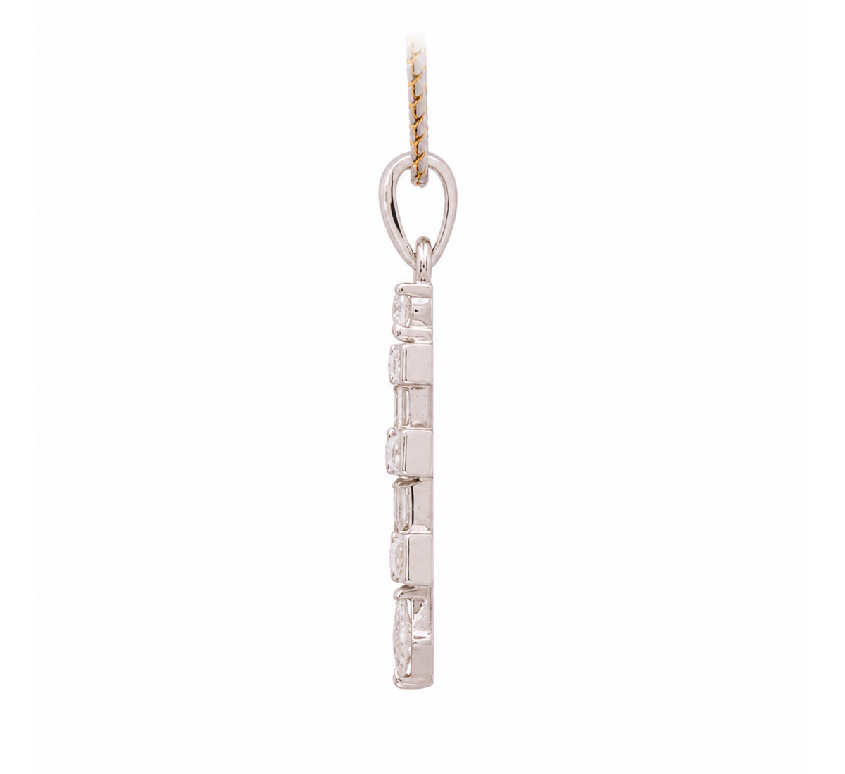 Annot Stud Diamond Pendant