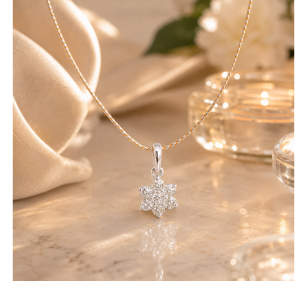 Ostara Diamond Pendant