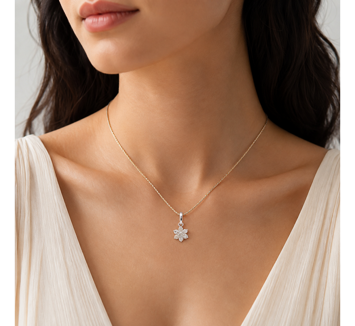 Ostara Diamond Pendant