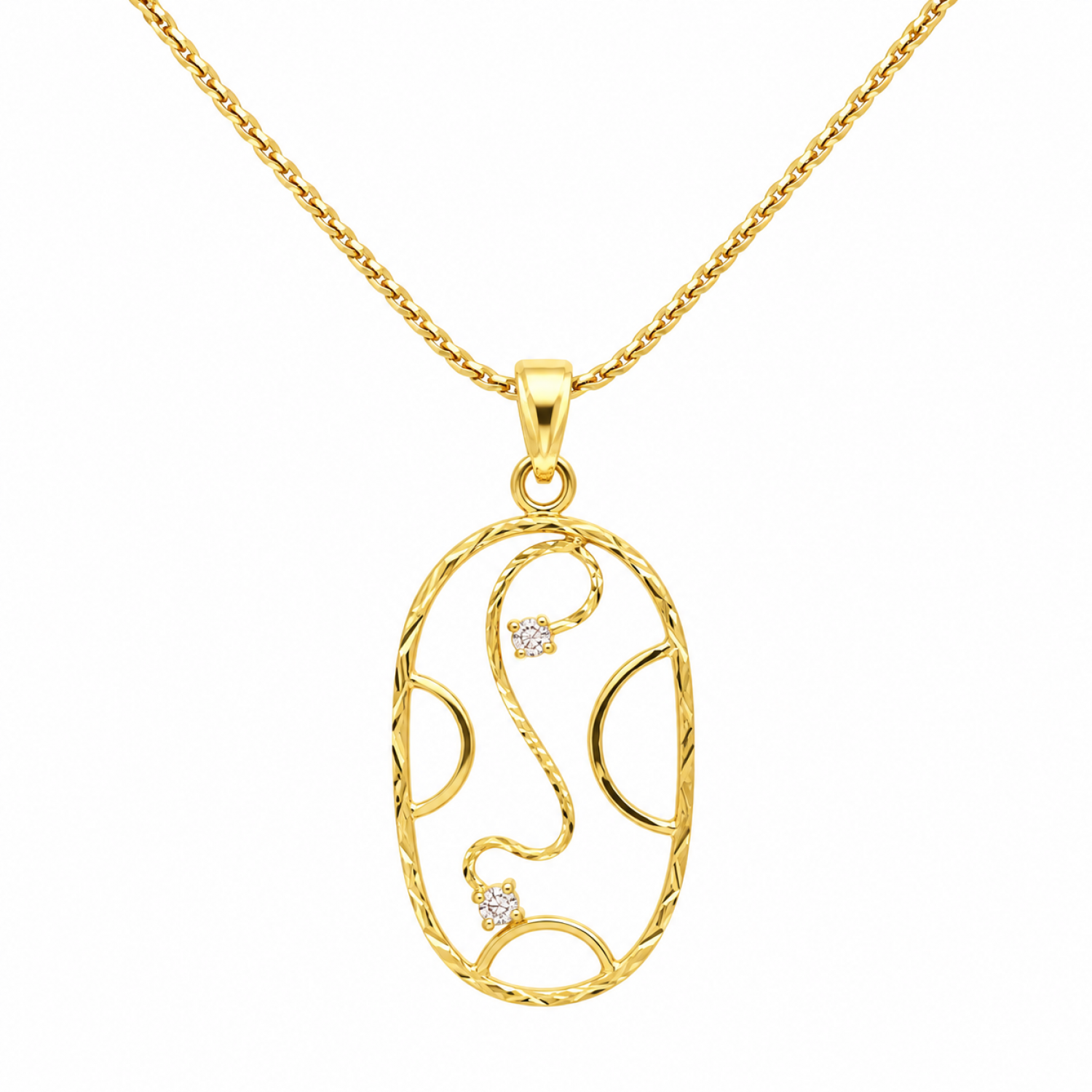 Gelsey Diamond Pendant