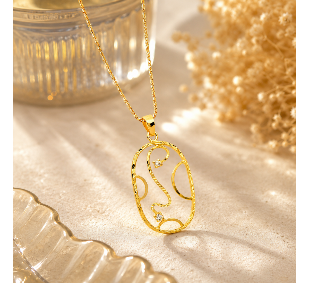 Gelsey Diamond Pendant