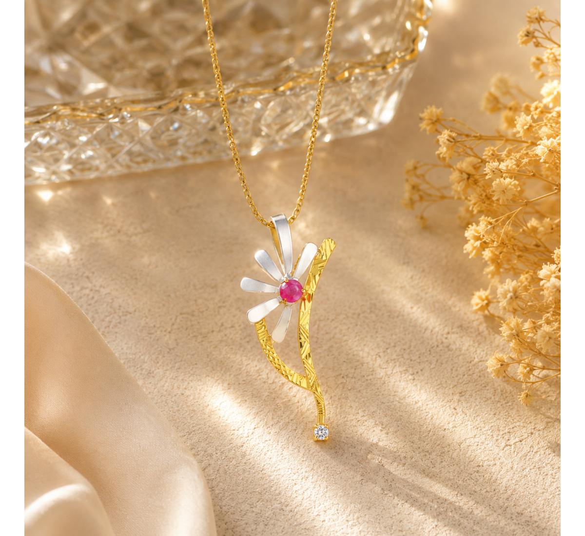 Yulia Diamond Pendant