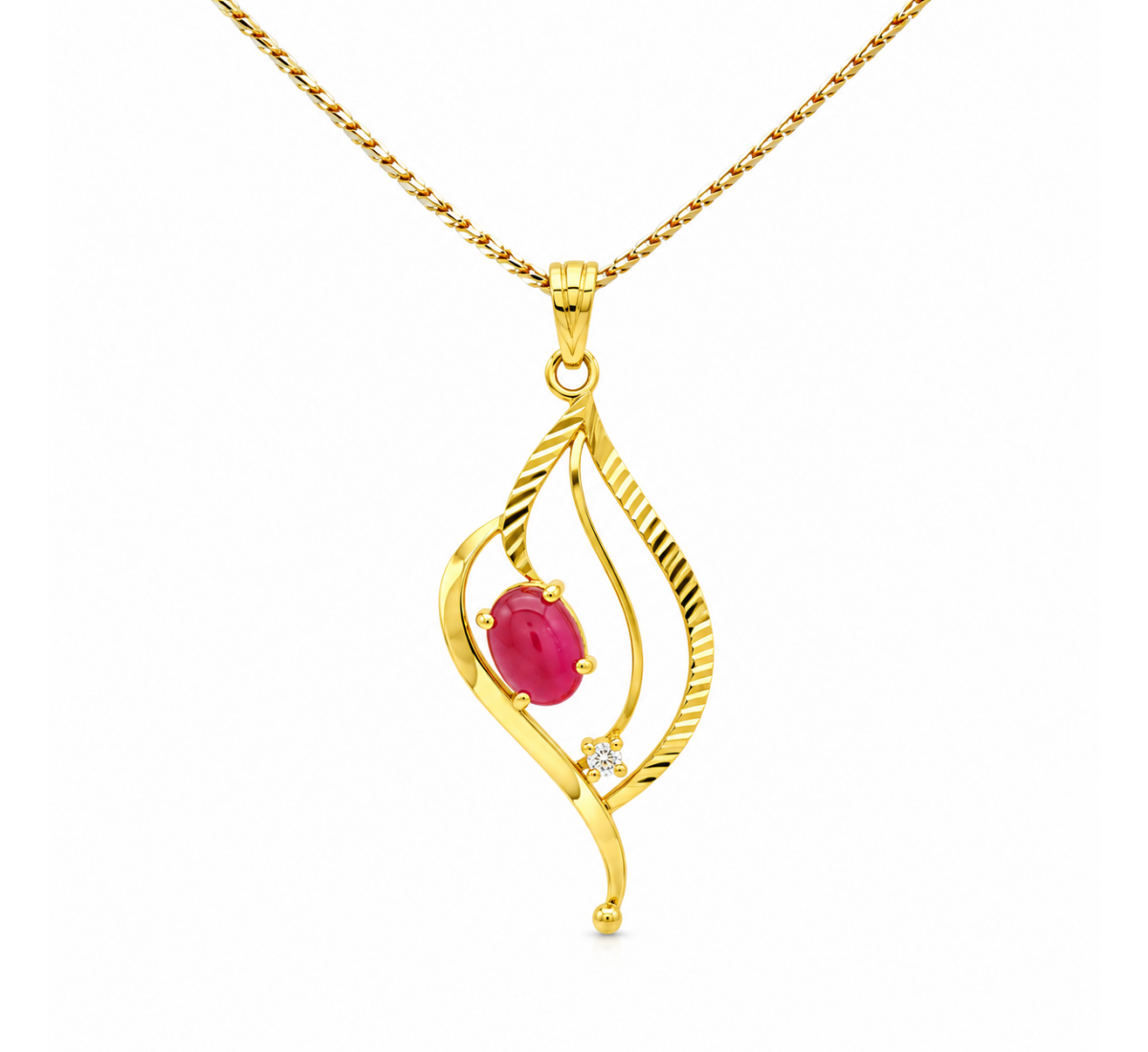 Ailana Pera Diamond Pendant