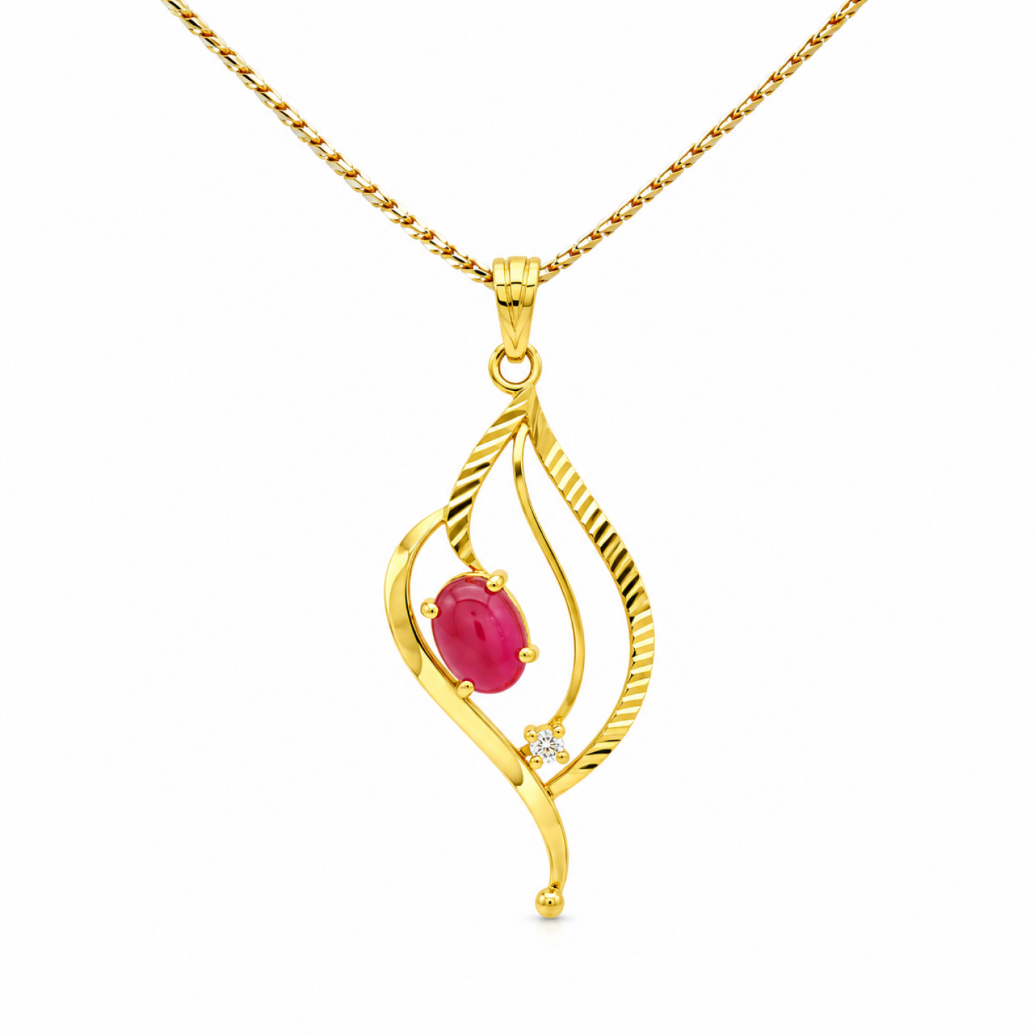 Ailana Pera Diamond Pendant