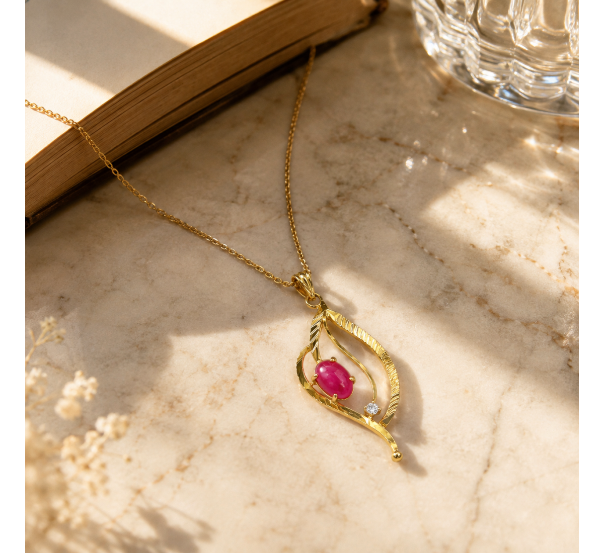 Ailana Pera Diamond Pendant