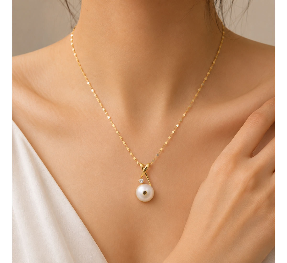 Rhytes Diamond Pendant