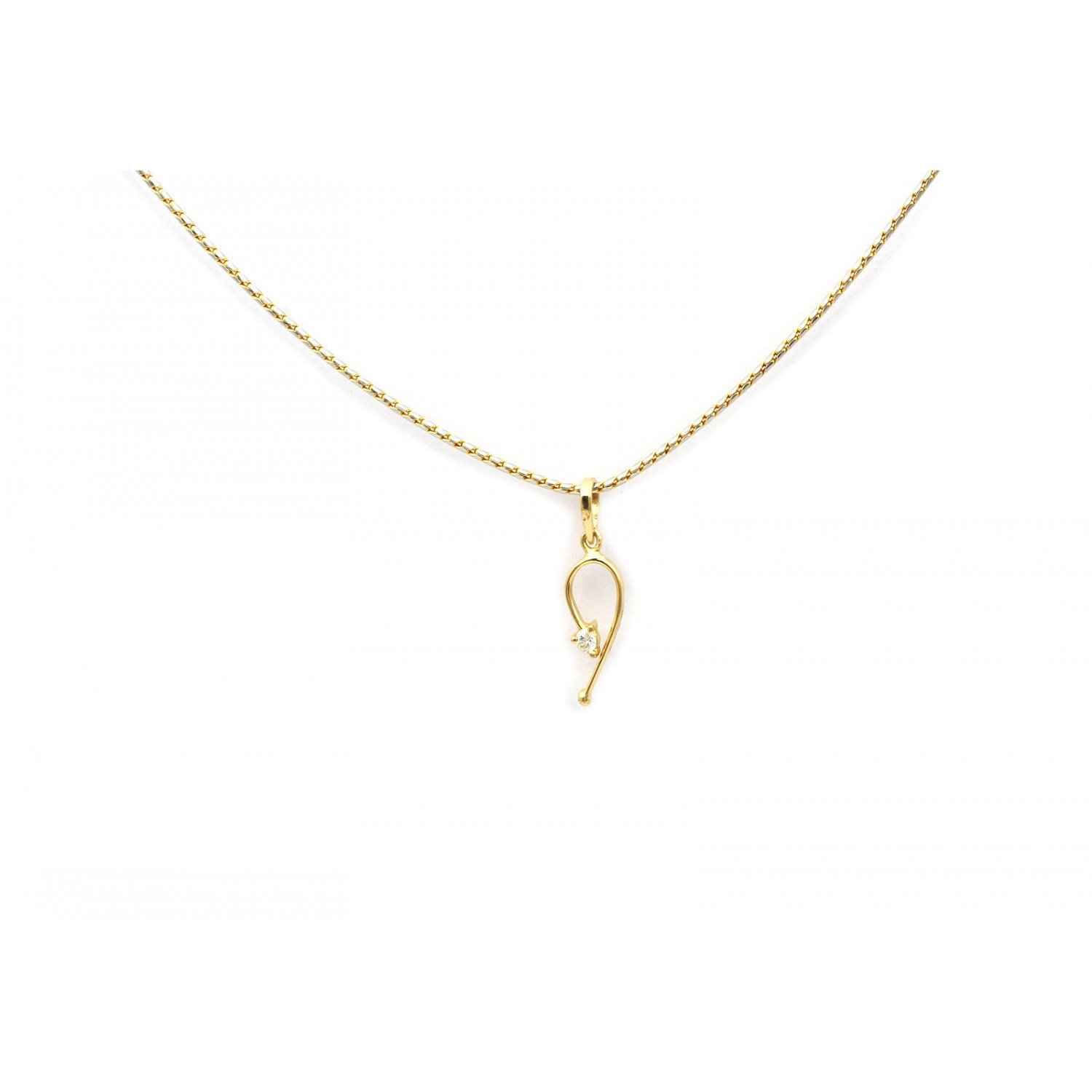 Lattice Diamond Pendant