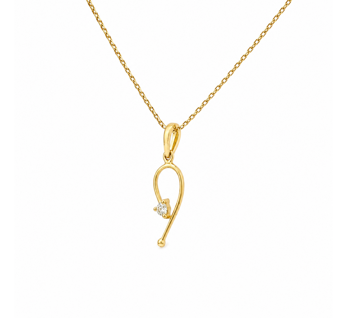 Lattice Diamond Pendant