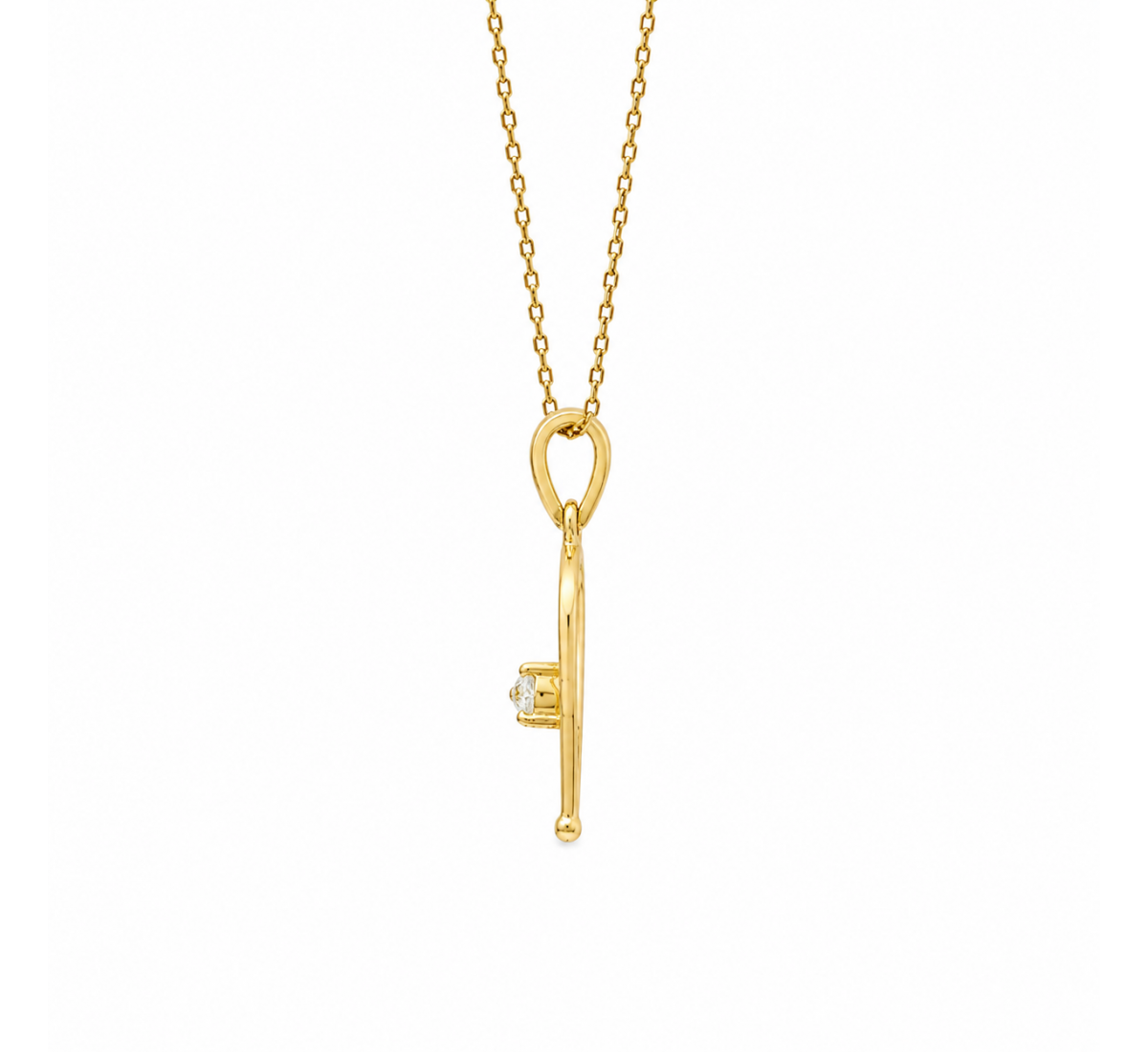 Lattice Diamond Pendant