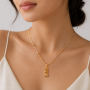 Overlap Queen Diamond Pendant