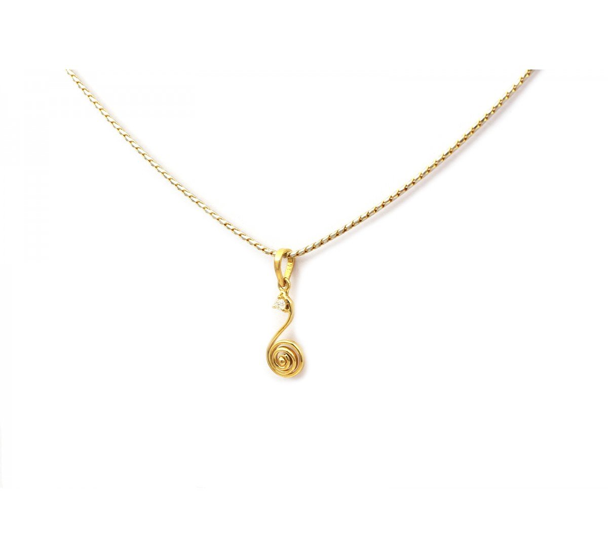 Eva Overlap Diamond Pendant