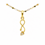 Overlap Diamond Pendant